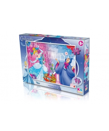 Ks Puzzle Cindrella 200Pcs