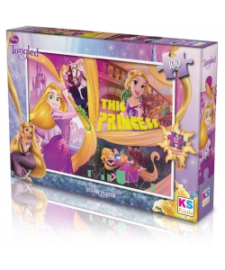 Ks Puzzle Tangled 100Pcs