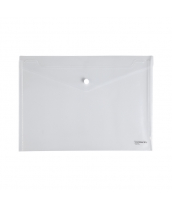 File Envelope Comix Pp A4 W/Bottom Clear C310