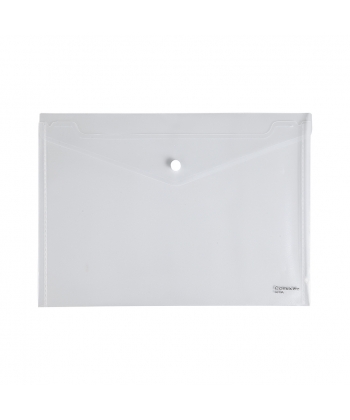 File Envelope Comix Pp A4 W/Bottom Clear C310