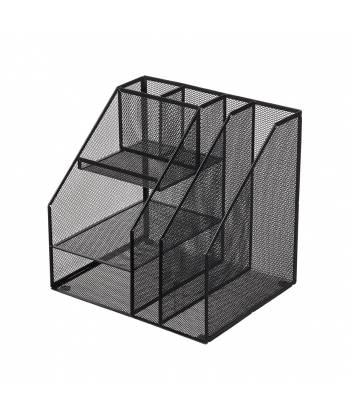 Desk Organizer Comix 7 Compartments Metal Mesh B2076