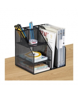Desk Organizer Comix 7 Compartments Metal Mesh B2076