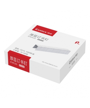 Staples Comix 23/13 1000/Pack Nickel B3059