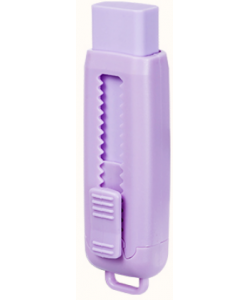 Eraser Comix Retractable Purple B2573