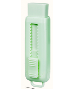 Eraser Comix Retractable Green B2573