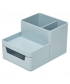 Desk Organizer Comix 3Comp. 1Drawer Blue B2009