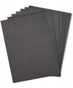 Binding Cover A4 X Cardboard 230Gr Black 100 Sheets Bilca416