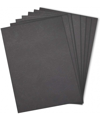 Binding Cover A4 X Cardboard 230Gr Black 100 Sheets Bilca416
