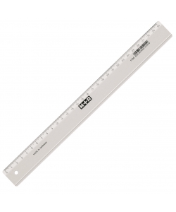 Ruler M+R Plastic 30Cm Clear Transparent 1130 0000