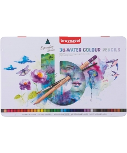 Colored Pencil Aquarelle Bruynzeel Expression 36/Pack 60313036