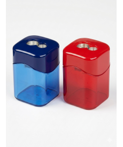 Sharpener M+R W/Container Quatro Double Assorted 924 0050