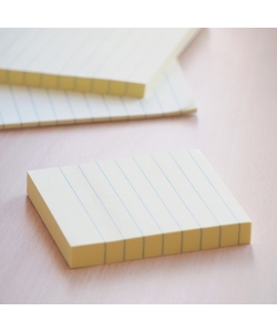 Stick Notes Stick N 76X 76Mm 100S.Pas.Yellow Lines 21054