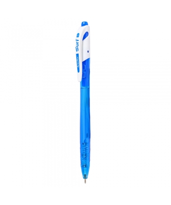 Pen Ballpoint Flexoffice Surf 0.7Mm Retractable Blue Fo-Gelb