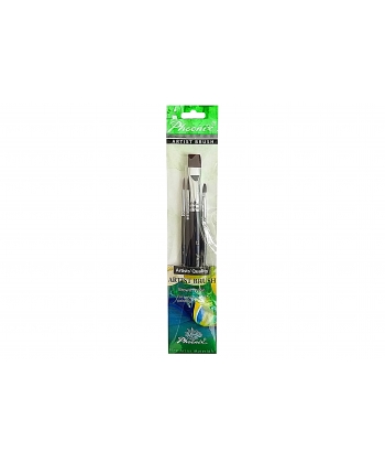 Brush Phoenix Acrylic Brown 4/Pack