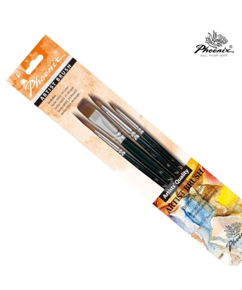 Brush Phoenix Artist Brush 4/Pack
