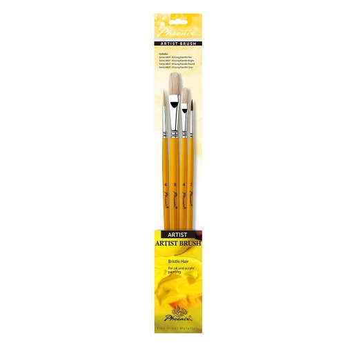 Brush Phoenix Artist Brush 4/Pack