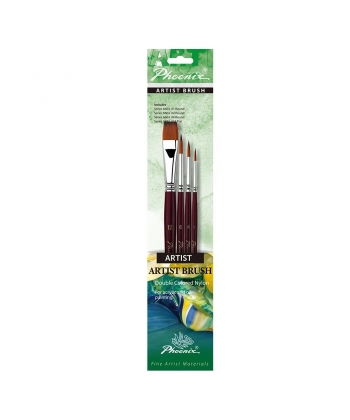 Brush Phoenix Artist Brush 4/Pack