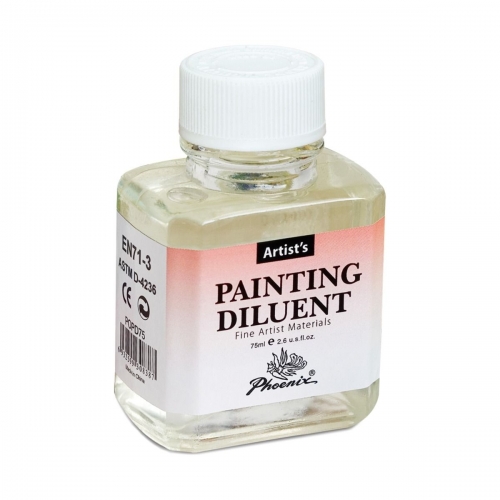 Oil Phoenix Painting Diluent 75Ml Glass Bottle
