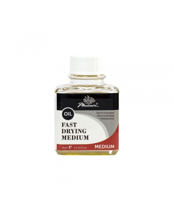 Oil Phoenix Fast Drying Medium 75Ml Glass Bottle