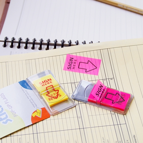 Pop-Up Flags Stick N Sign 1 Color 26015