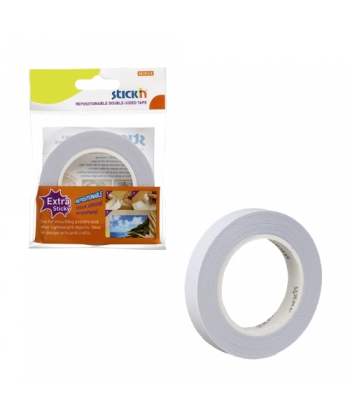 Sided Tape-Repositionable Double-Stick'n