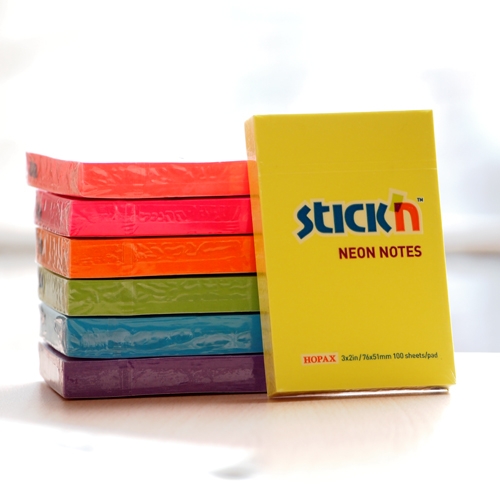 Regular Notes Neon 3 - stick'n 21132