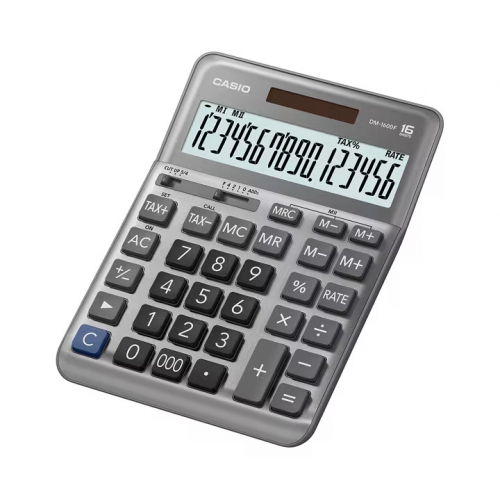Calculator Casio Dm1600 16 Digits Desk Type