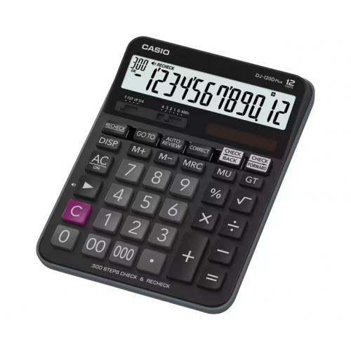 Calculator Casio Dj120 12 Digits Check Calculator