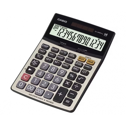 Calculator Casio Dj240 14 Digits Check Calculator