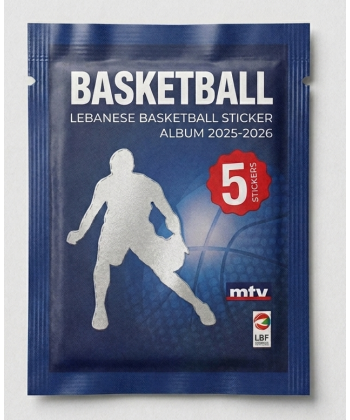 Lebanese Basketball Stickers Album 2026