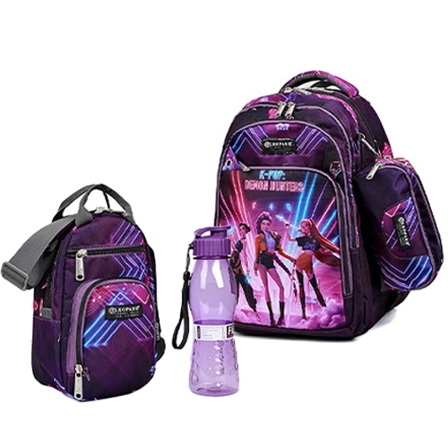 K-Pop Set Backpack Leopard