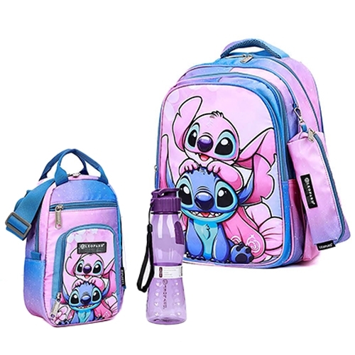 Stitch Set Backpack Leopard