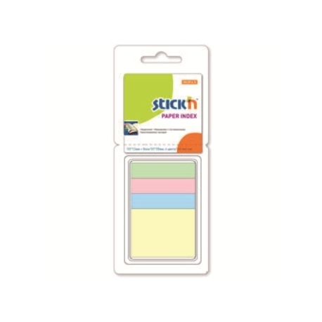 Index Notes Stick N 4 Pastel Colors 21353