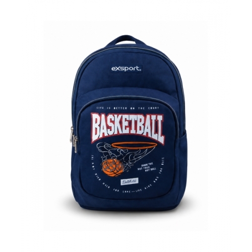Backpack Exsport Slogan Multiple Comp.