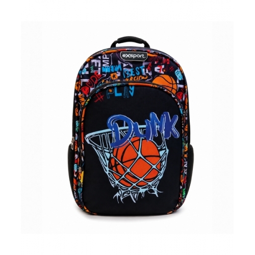 Backpack Exsport Kids Collection Basket Ball Multiple Comp.