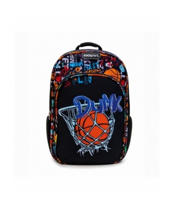 Backpack Exsport Kids Collection Basket Ball Multiple Comp.