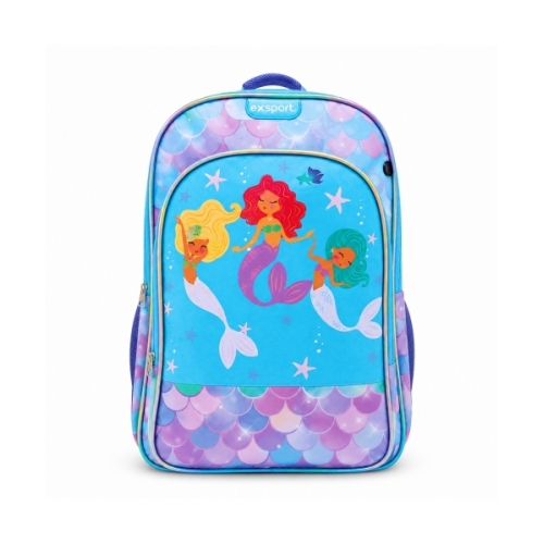 Backpack Exsport Kids Collection Mermaid Multiple Comp.