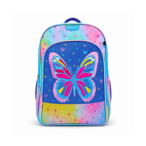 Backpack Exsport Kids Collection Butterfly Multiple Comp.