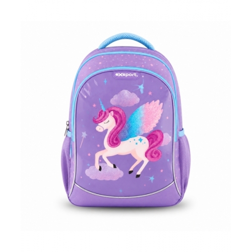 Backpack Exsport Kids Collection Unicorn Medium Multiple Comp.