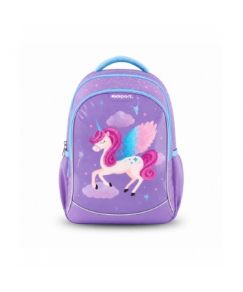 Backpack Exsport Kids Collection Unicorn Medium Multiple Comp.