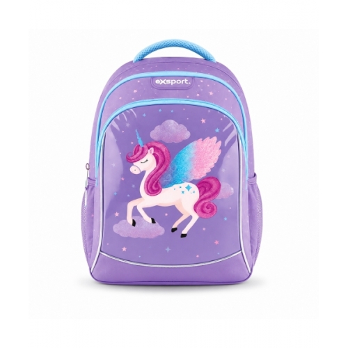 Backpack Exsport Kids Collection Unicorn Large Multiple Comp.
