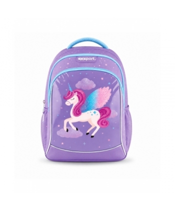 Backpack Exsport Kids Collection Unicorn Large Multiple Comp.