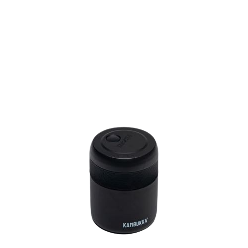 Bora Matte Black Lunch Box Kambukka