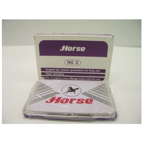 Stamp Pad Horse Black