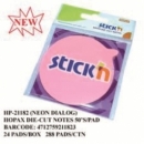 Neon Imprint Notes Stick N 76X76Mm Dialogue Box 21182