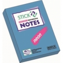Stick Notes Stick N 76X 50Mm 100Sh Neon Blue 21207