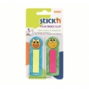 Index Film Notes Stick N Clips 2 Colors Face Design 21374