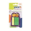 Index Film Notes Stick N Clips 2 Col.2 Sizes Face 21378