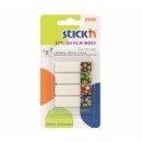 Clearnote Stick N Imprinted 45X12Mm Ass.4 Design 21383