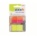 Pop-Up Flags Stick N Assorted 3 Colors 26005